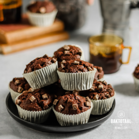 Chocolade muffins recept