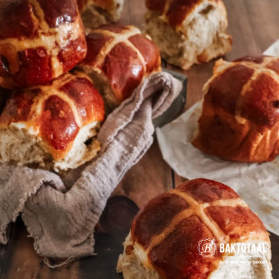 Hot cross buns recept