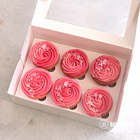 Roze cupcakes recept