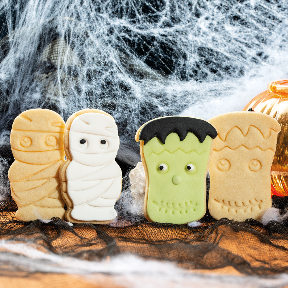 Koekjes Uitsteker Set Halloween Monsters 2-delig