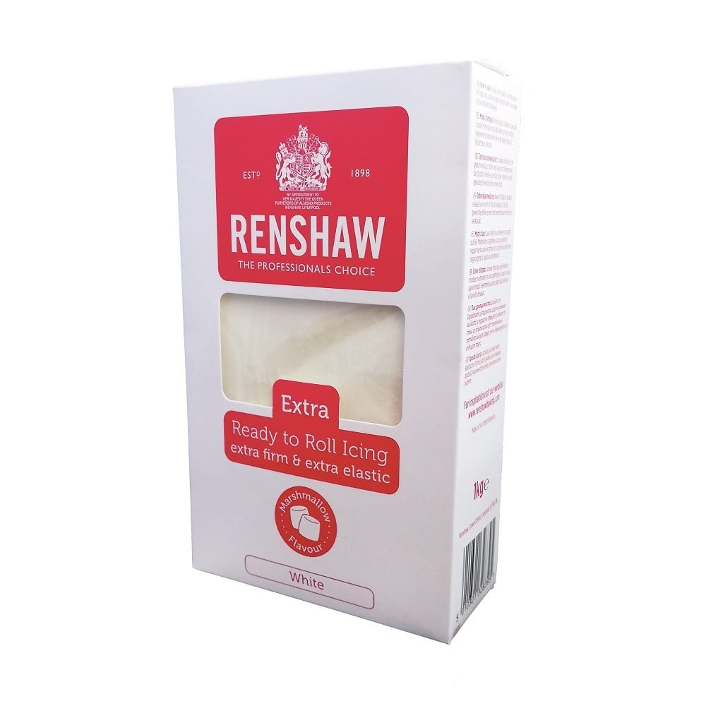 Renshaw Rolfondant Extra 1kg Wit Marshmallow