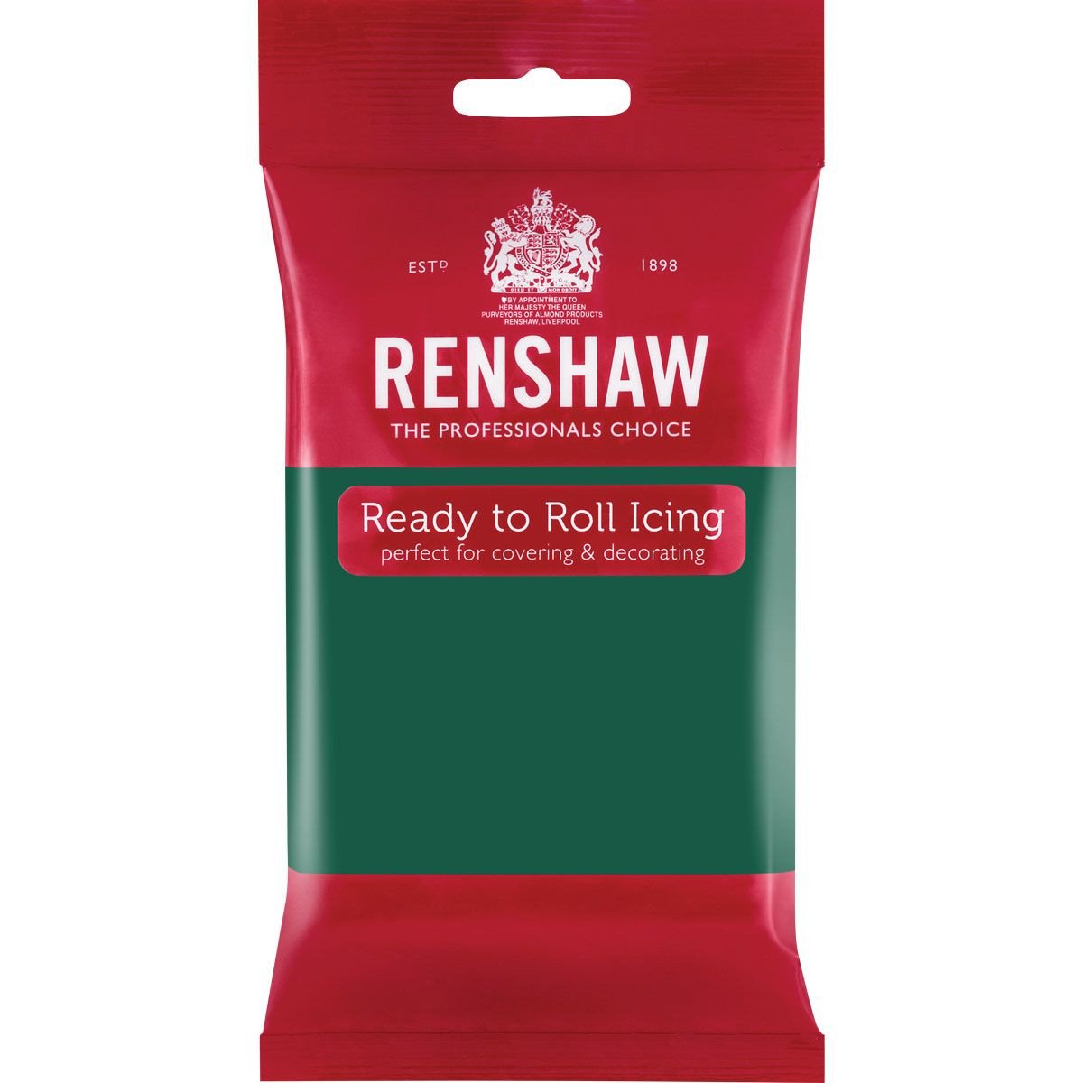 Renshaw Rolfondant Smaragd Groen 250g