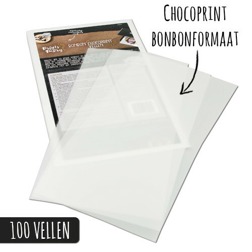 Chocoprint sheets Bonbon-formaat (100 vellen)