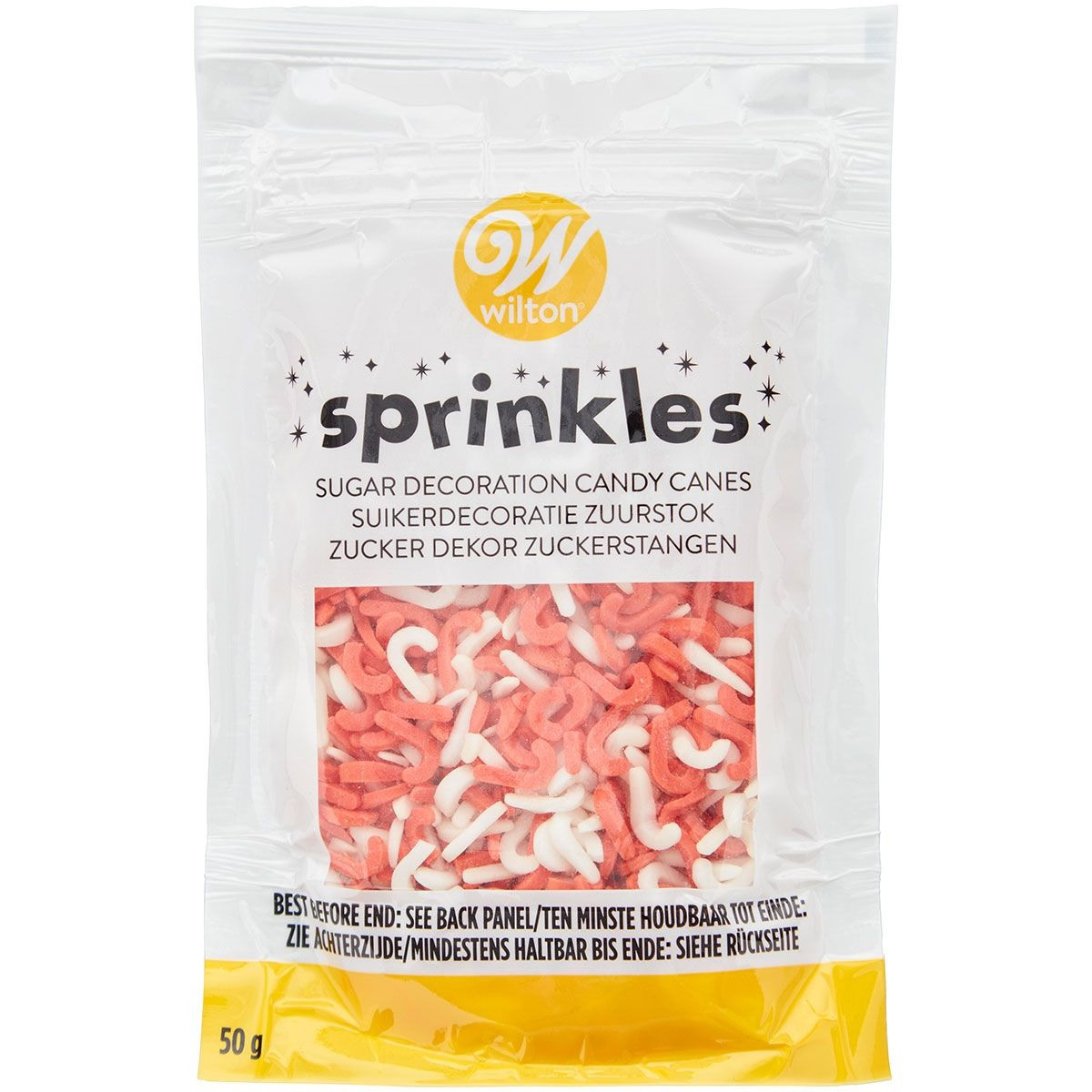 Wilton Sprinkles Zuurstokjes Mix 50g