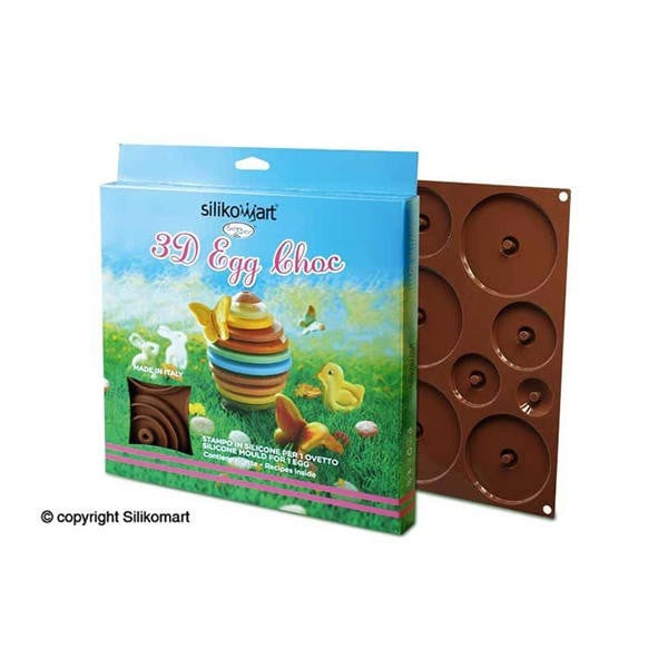 Silikomart Chocolade Vormset Ei Ø305x15(h)mm