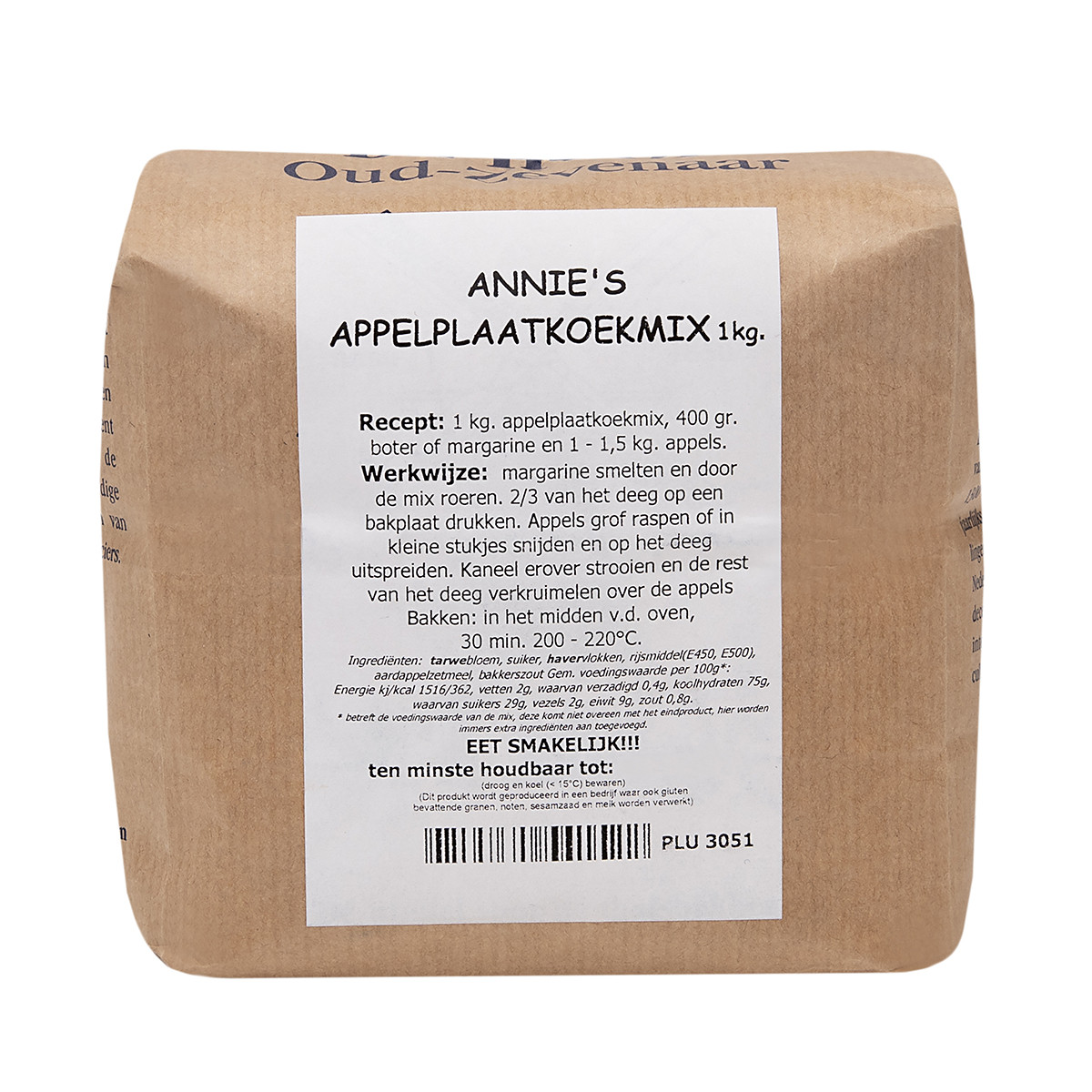 Molen de Hoop Annie's Appelplaatkoek-mix 1kg