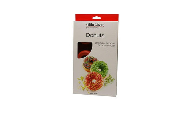 Sillikomart Siliconen Bakvorm Donut Ø7,5-2,5x2,8cm (6)