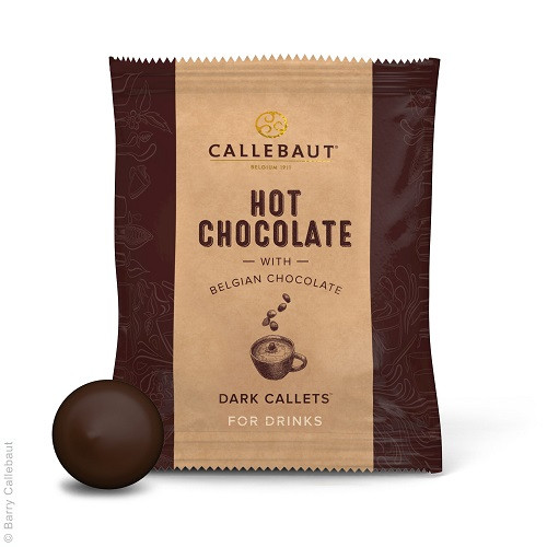Callebaut Hot Chocolate callets Puur 35 gram (25x)