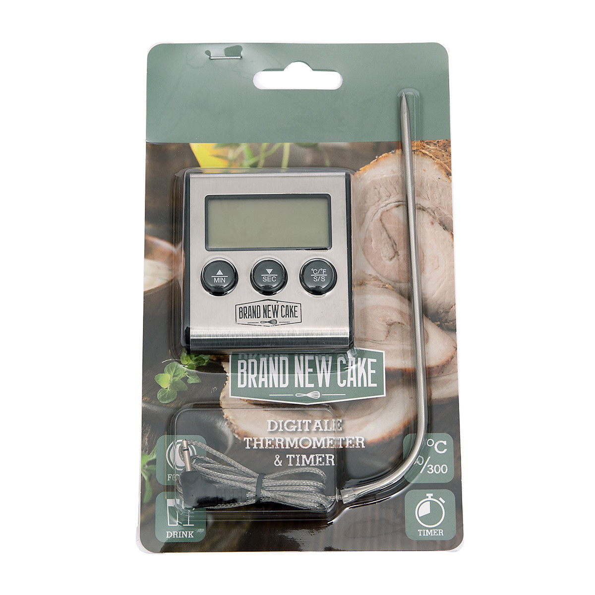 BrandNewCake Digitale Thermometer/Timer -50 tot 300°C