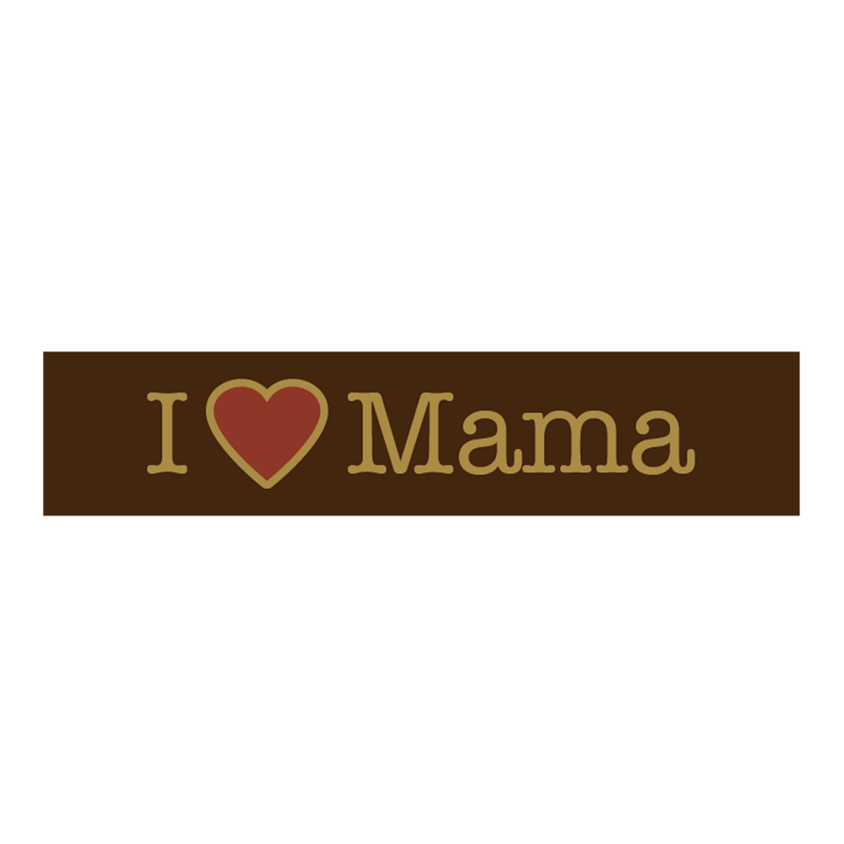 Callebaut Chocoladedecoratie I Love Mama 160st.