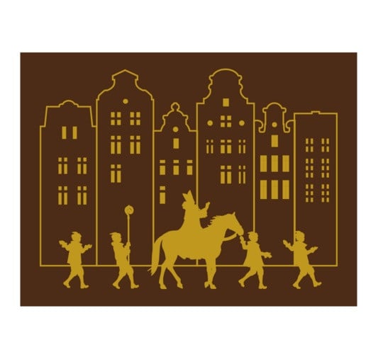 Callebaut Chocoladedecoratie Sinterklaas 196st.