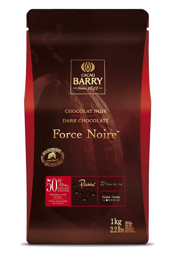 Callebaut Chocolade Callets Puur Force Noire (50%) 1kg
