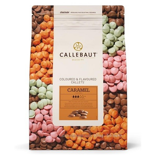 Callebaut Chocolade Callets Caramel 2,5 kg