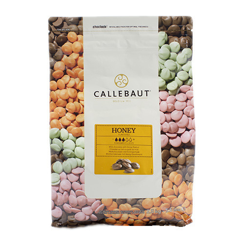 Callebaut Chocolade Callets Honing 2,5 kg