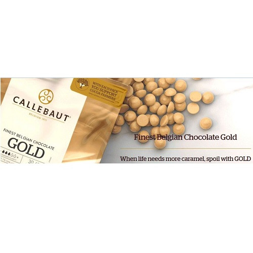 Callebaut Chocolade Callets Gold 2,5 kg