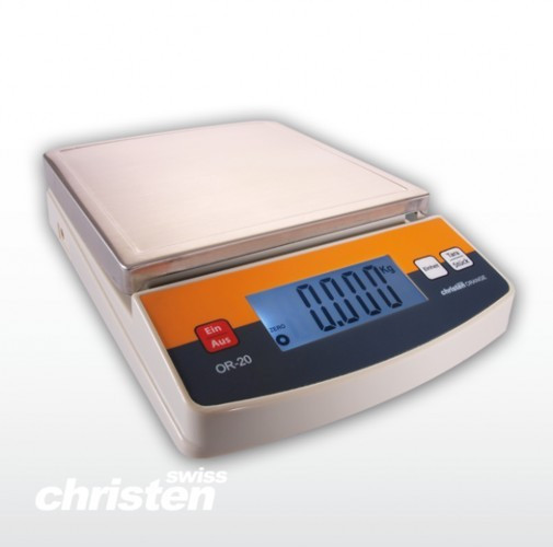 Bankweegschaal Christen OR-20, 5kg / 1gram