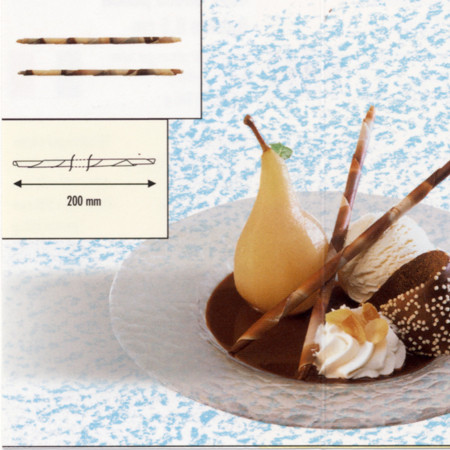 Callebaut choco pencil MonaLisa Marbled 115st
