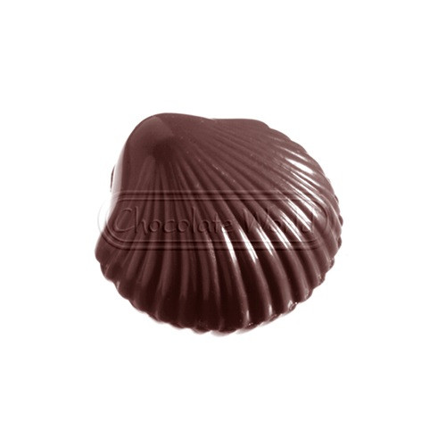 Bonbonvorm Chocolate World Sint Jacobsschelp (32x)28x30x9mm