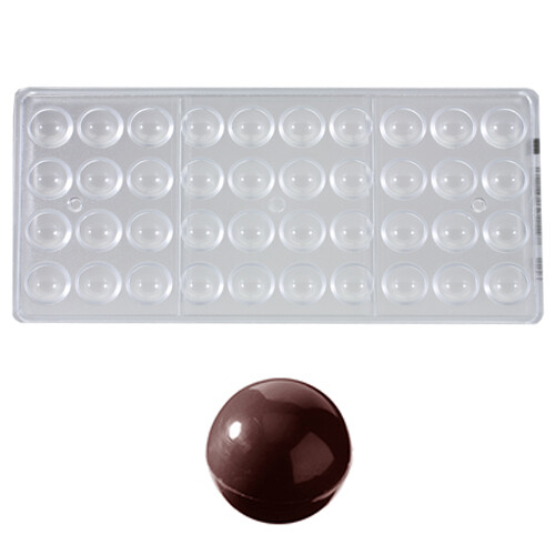 Bonbonvorm Chocolate World Bol (40x) Ø20 mm