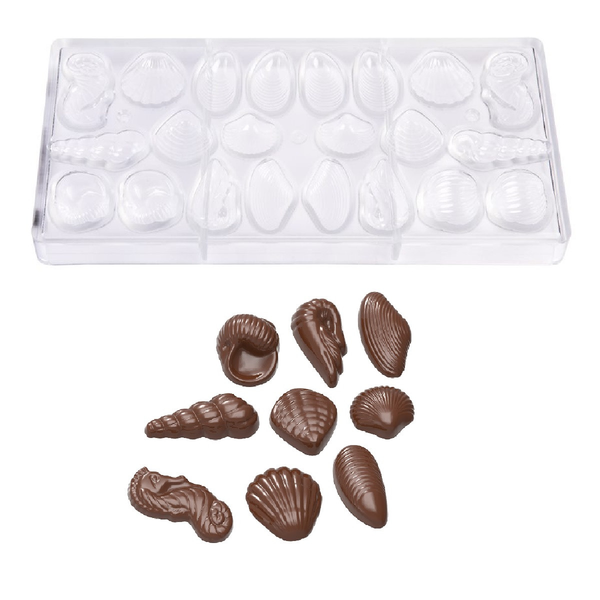 Chocolademal Chocolate World Zeefiguren (22x)