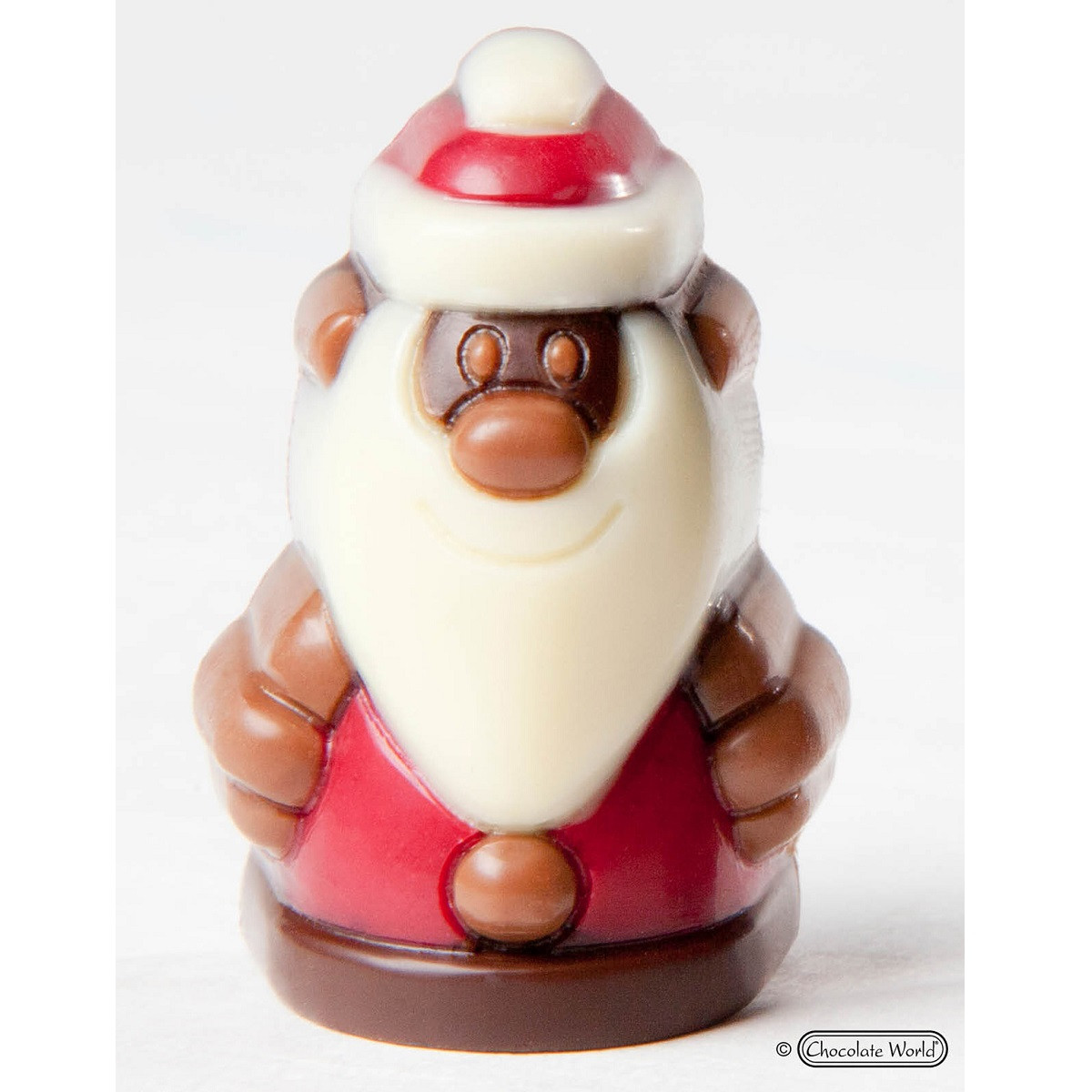 Chocolademal Chocolate World Kerstman (21x) 38x27x17,5mm