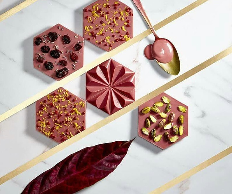 Chocolademal Chocolate World 'Ruby' (2x) 9x10cm