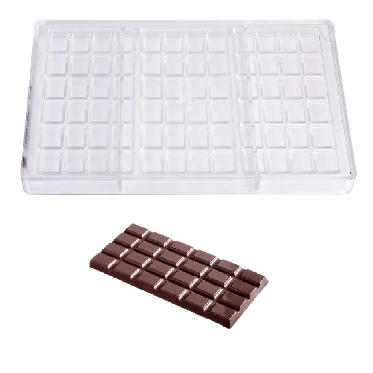 Chocolademal Chocolate World Tablet (3x) 156x77x8mm
