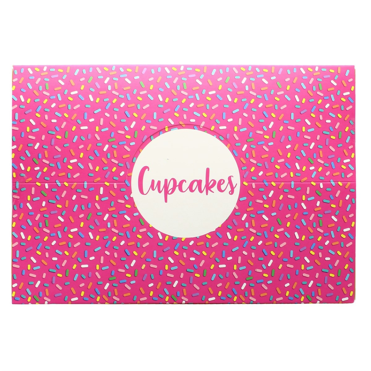Culpitt Cupcake Doos/Display Sprinkles 24x16,7x7,7cm 20st.**