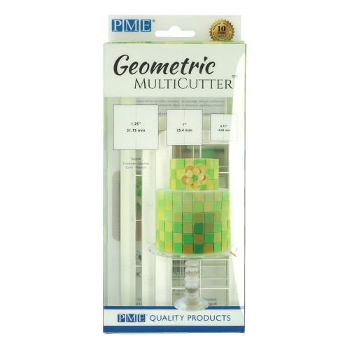 PME Geometric Cutter Square Set/3