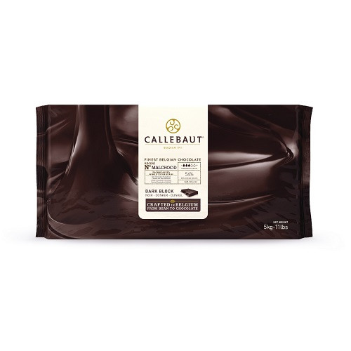 Callebaut Chocoladeblok Puur 5kg (zonder suiker)