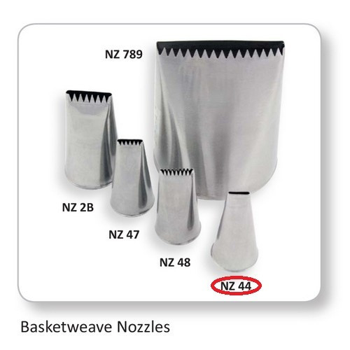 Spuitmondje JEM, basketweave nozzle #NZ44