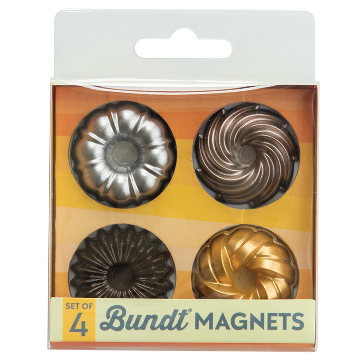 Nordic Ware Bundt Magneten Set/4