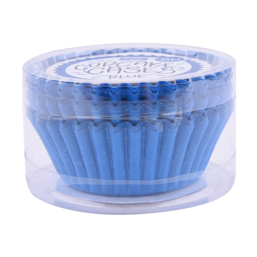 Cupcake Cups PME Blauw 60 stuks