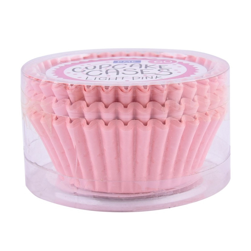Cupcake Cups PME Licht Roze 60 stuks