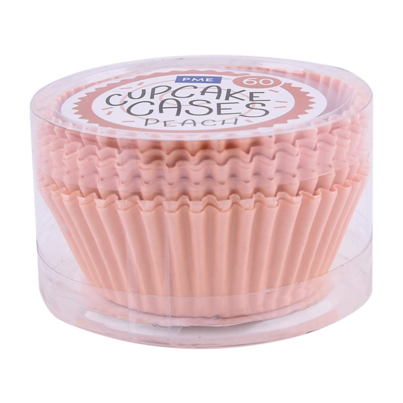 Cupcake Cups PME Peach 60 stuks