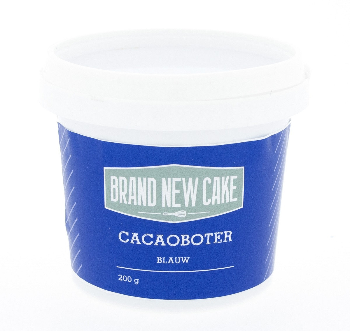 BrandNewCake Cacaoboter gekleurd Blauw 200g