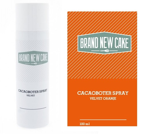 BrandNewCake Cacaoboter spray Velvet Oranje 100ml