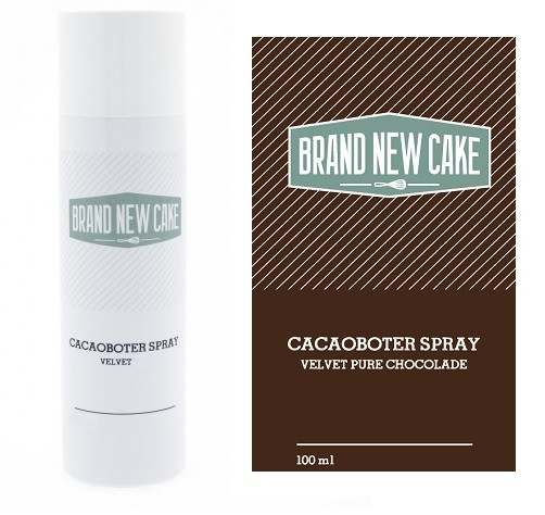 BrandNewCake Cacaoboter spray Velvet Puur choco kleur 100ml