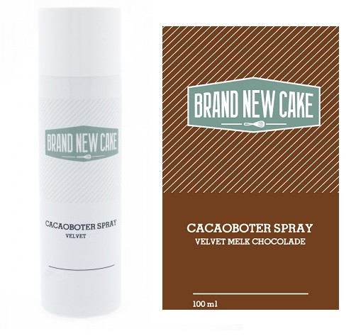 BrandNewCake Cacaoboter spray Velvet Melk choco 100ml