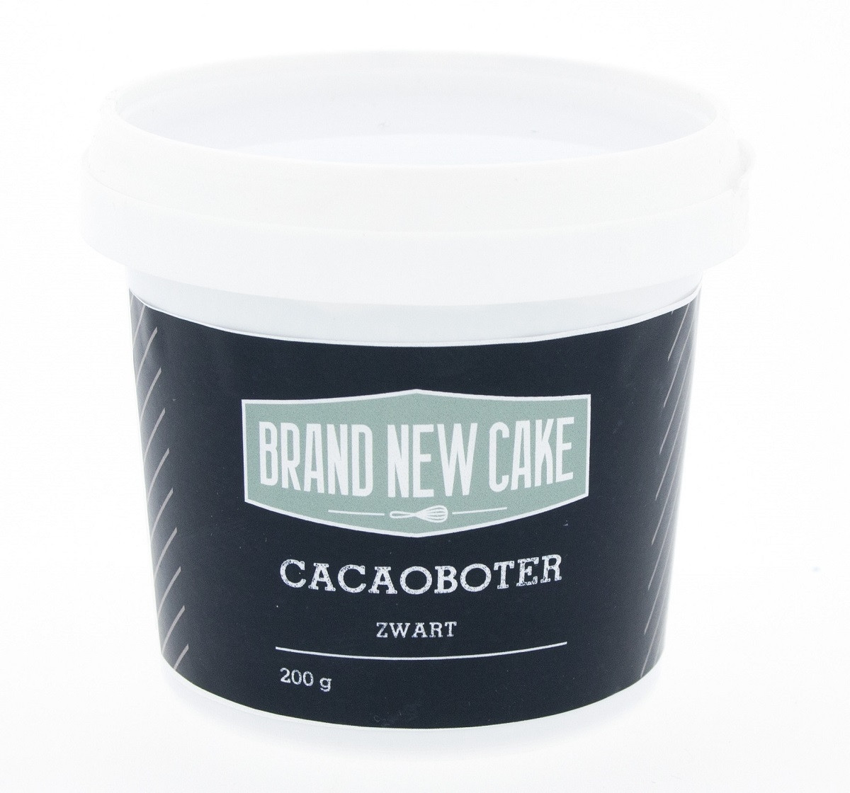 BrandNewCake Cacaoboter gekleurd Zwart 200g