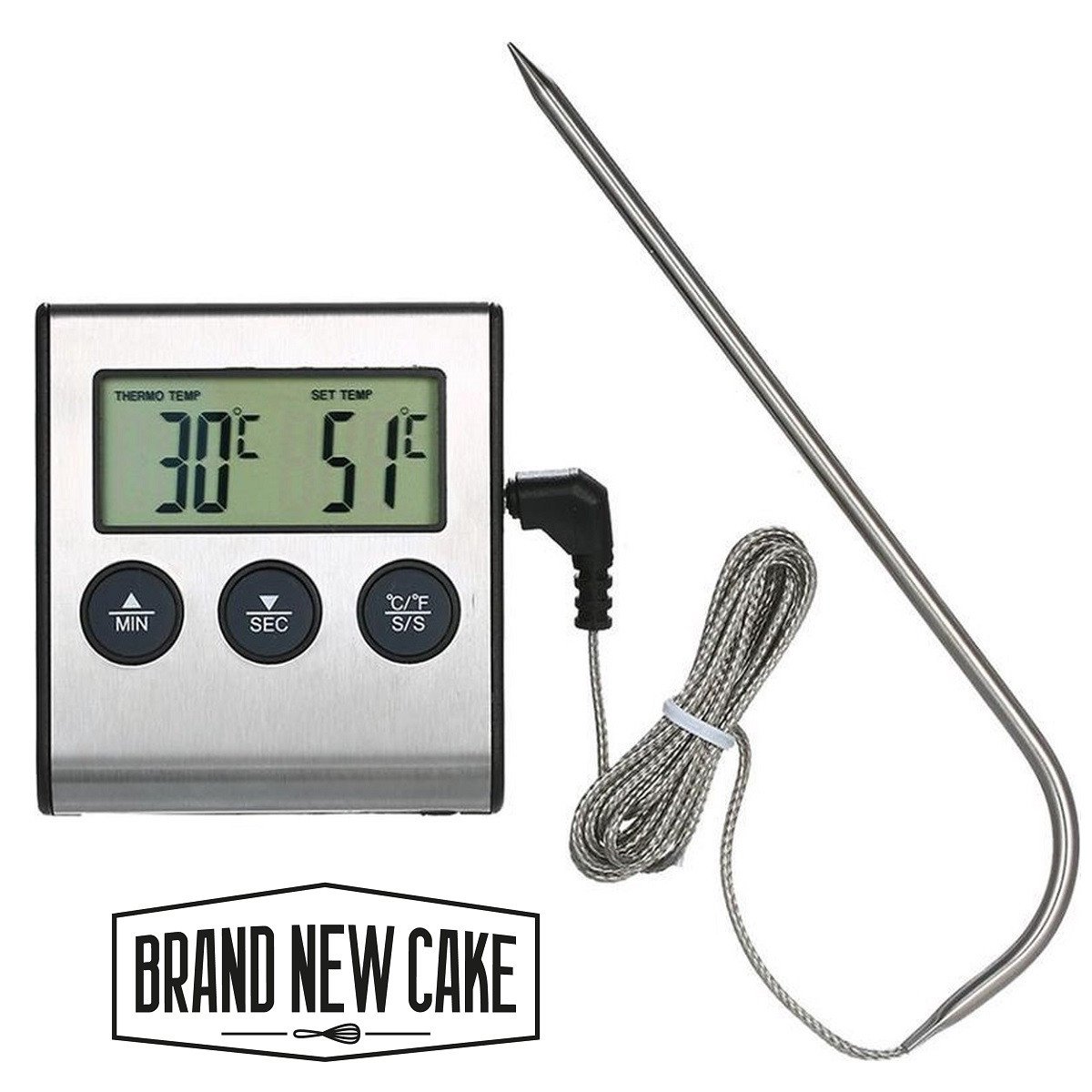 BrandNewCake Digitale Thermometer/Timer -50 tot 300°C
