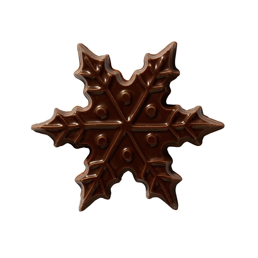Callebaut Chocoladedecoratie Donkere Sneeuwvlokken L 75 st.