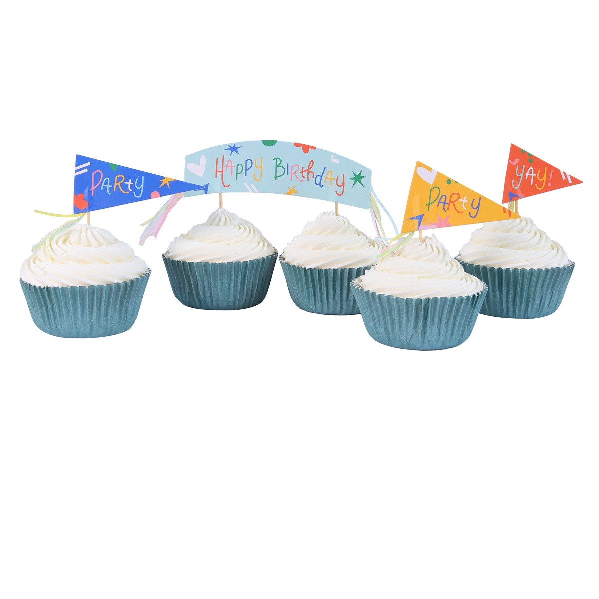 PME Cupcake Set Happy Birthday 24st.**