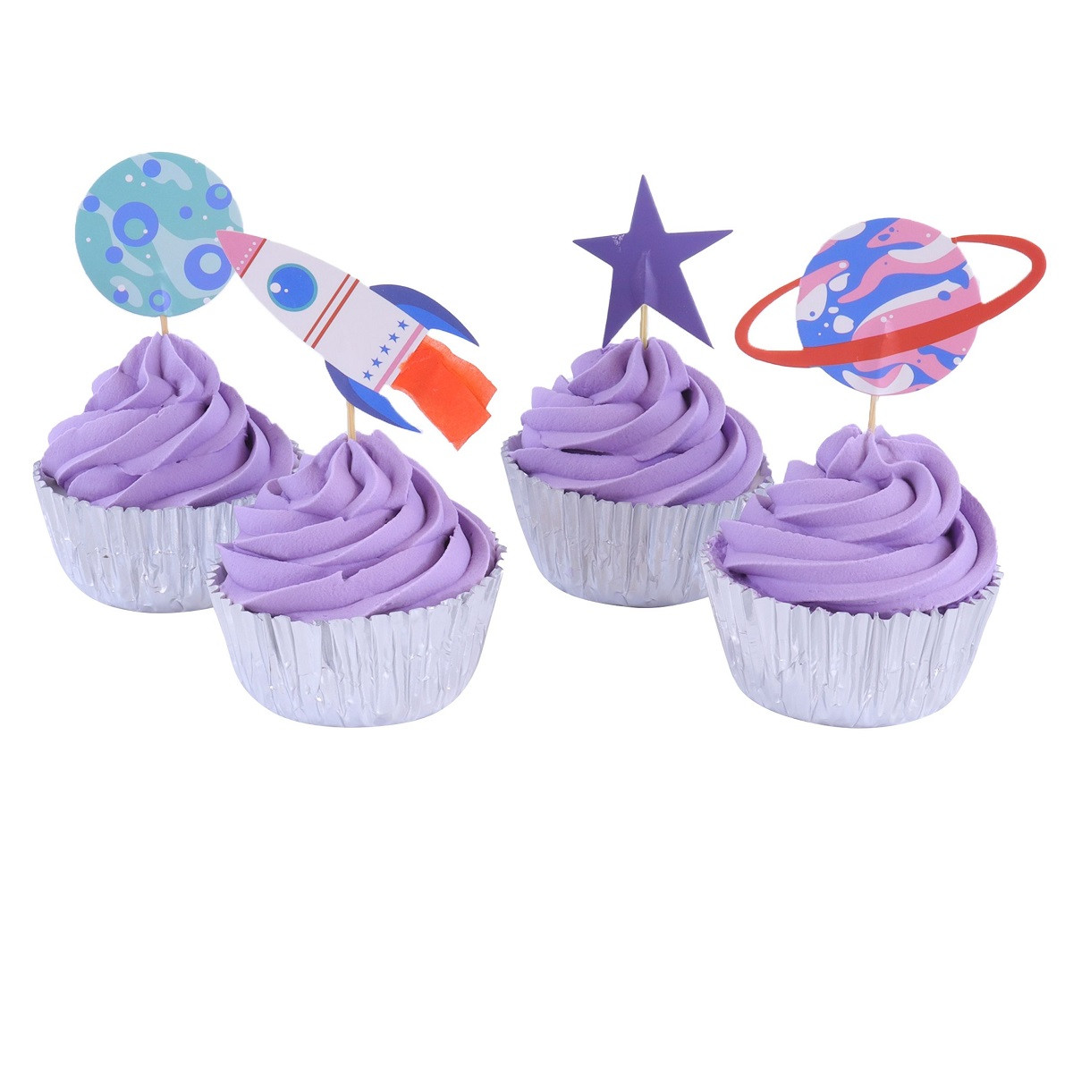 PME Cupcake Set Out of this World Space 24st.