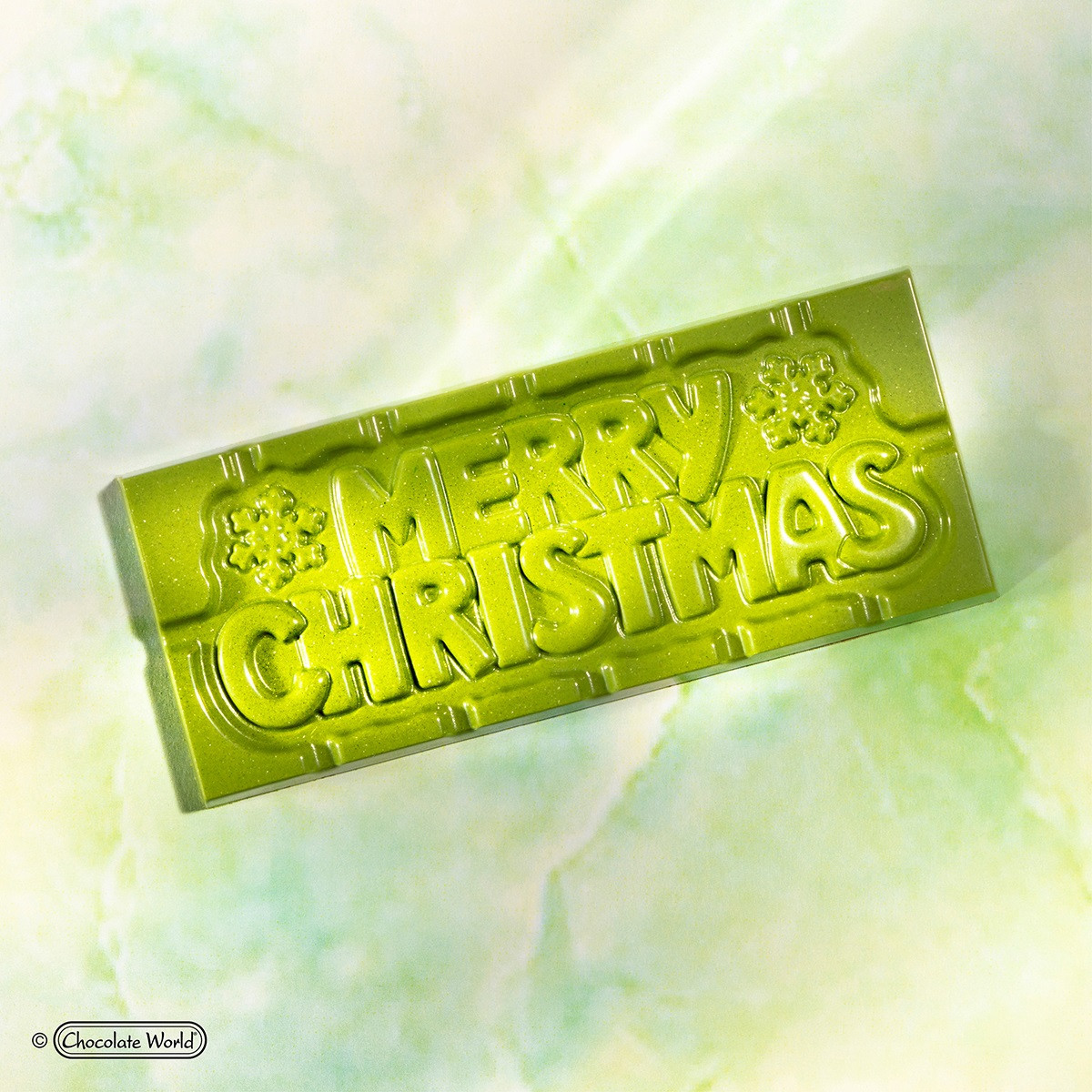 Chocolademal Chocolate World Tablet Merry Christmas (4x)