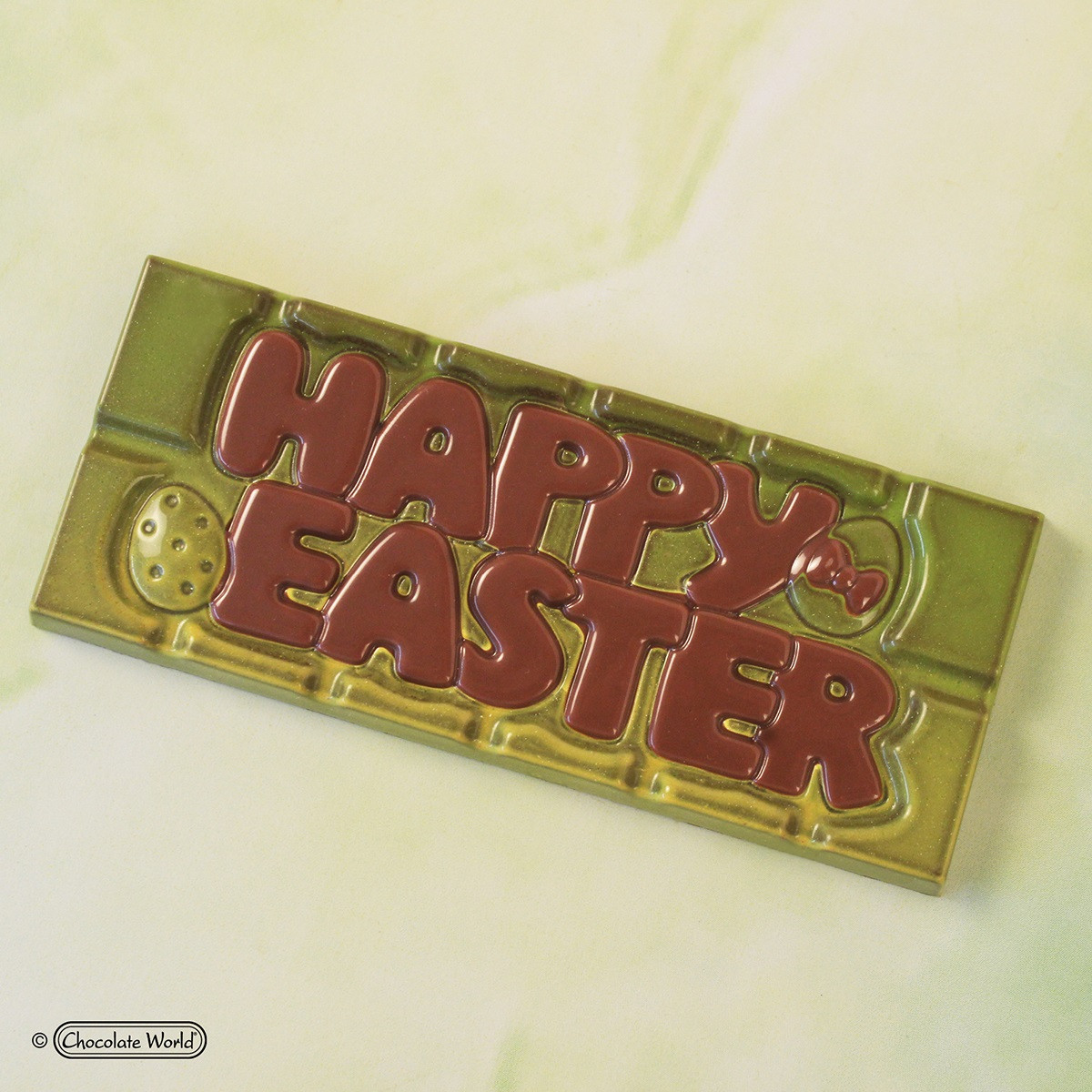 Chocolademal Chocolate World Tablet Happy Easter (4x)