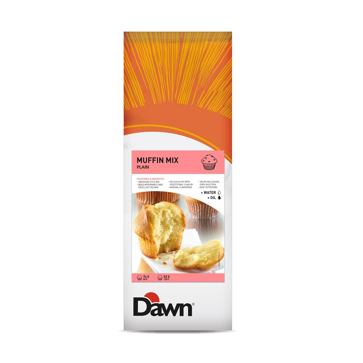 Dawn Muffin mix 3,5kg