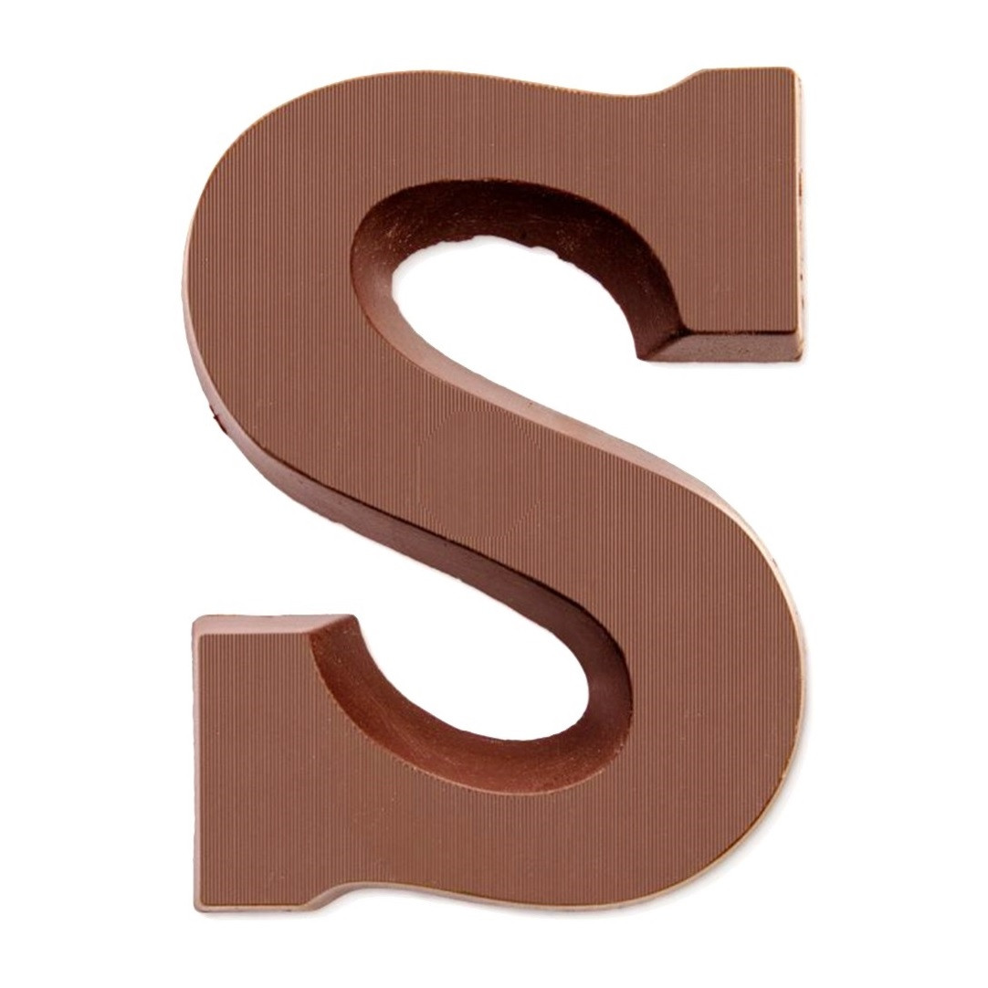 Droste Chocoladeletter Melk -Letter S- 135g