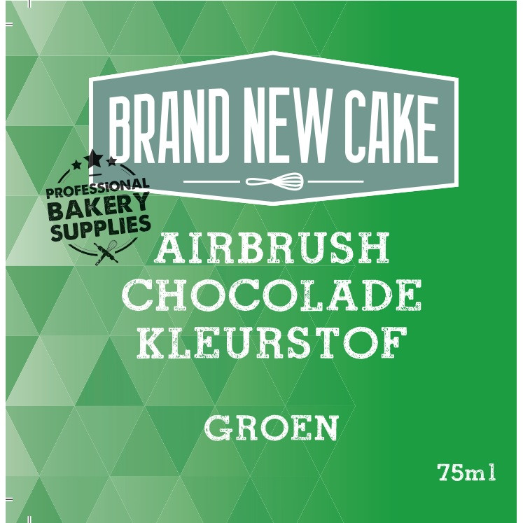 BrandNewCake Airbrush Choco Kleurstof Groen 75ml