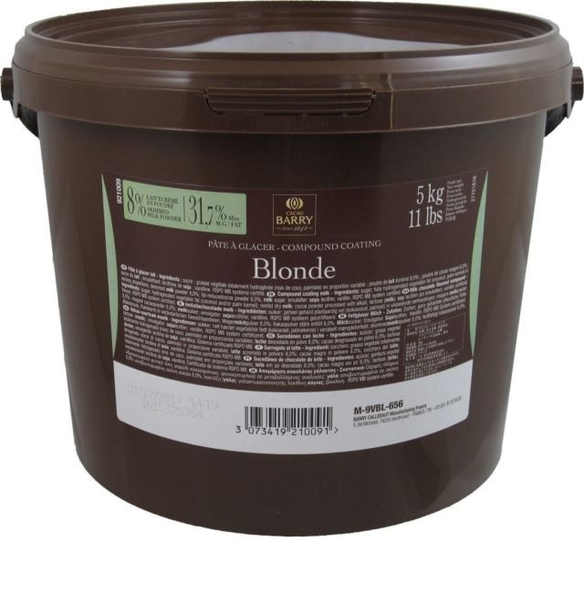 Callebaut Compound Coating Blonde (Pate a Glacer) 5kg